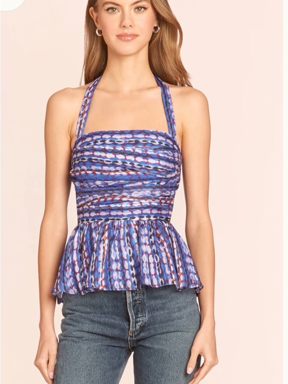 Amanda Uprichard Violina Top Size S
